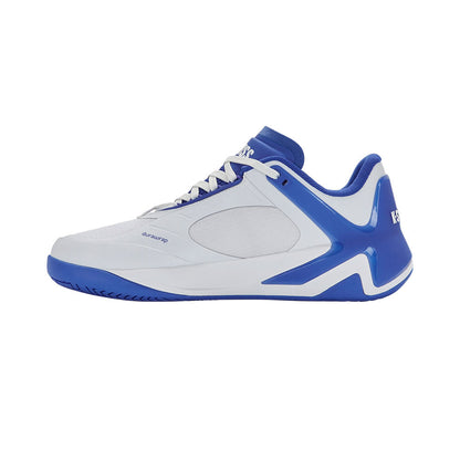 K-Swiss K-Frame Pickleball Shoe - White/Dazzling Blue | Pickleball Sports Classic