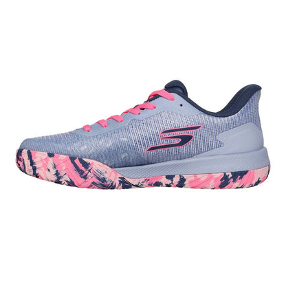 Skechers Viper Court Pro 2.0 Gray/Lavender  Shoe | Pickleball Sports Top Pick