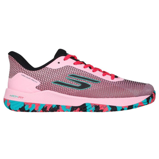 Skechers Viper Court Pro 2.0 Pink/Black  Shoe | Pickleball Sports Essential