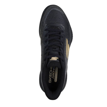 Skechers Viper Court Pro 2.0 Black/Gold  Shoe | Pickleball Sports Value