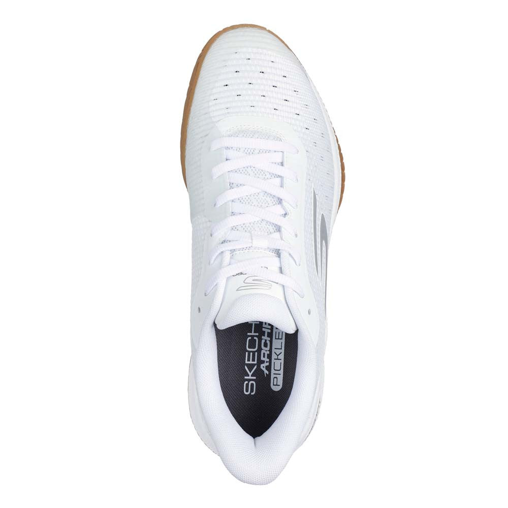 Skechers Viper Court Pro Wide Shoe -White/Black | Pickleball Sports Classic