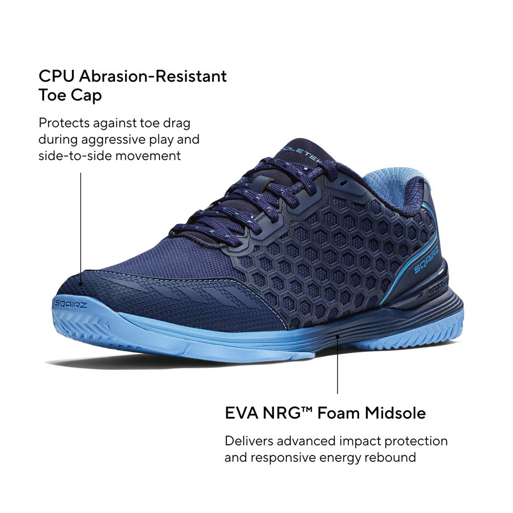 SQAIRZ XRZ2™ Pickleball Court Shoes - Ember | Pickleball Sports Everyday