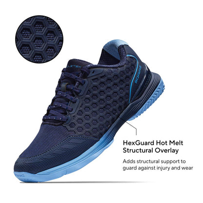 SQAIRZ XRZ2™ Pickleball Court Shoes - Ember | Pickleball Sports Everyday