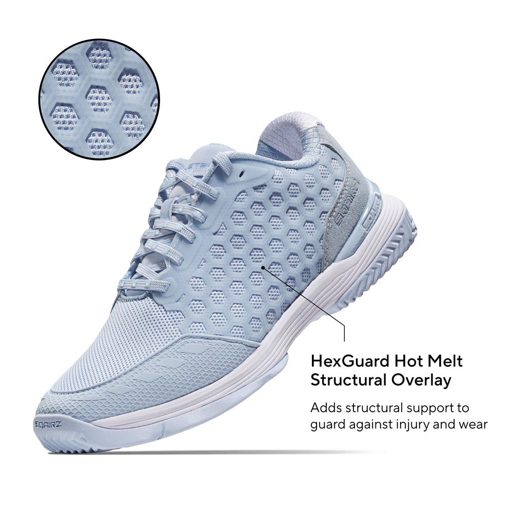 SQAIRZ XRZ2™ Pickleball Court Shoes - Glacier | Pickleball Sports Latest
