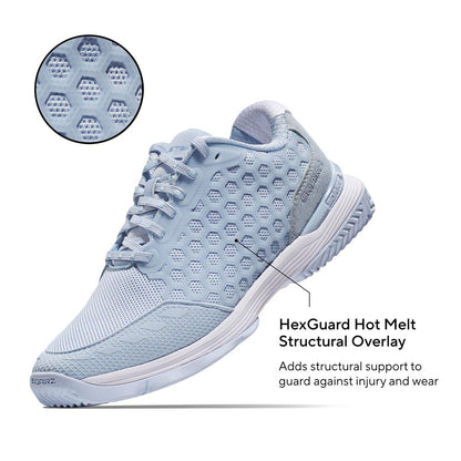 SQAIRZ XRZ2™ Pickleball Court Shoes - Glacier | Pickleball Sports Latest