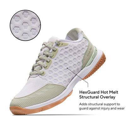 SQAIRZ XRZ2™ Pickleball Court Shoes - Sage | Pickleball Sports Quality