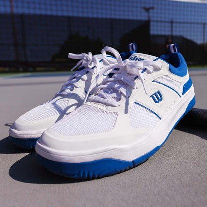 Wilson Rush Pickle Pro Deja Vu Blue/White  Pickleball Shoe | Pickleball Sports Classic