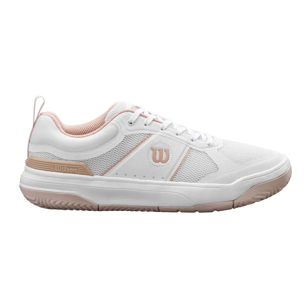 Wilson Pickle Pro White/White/Cameo Rose  Pickleball Shoe | Pickleball Sports Value