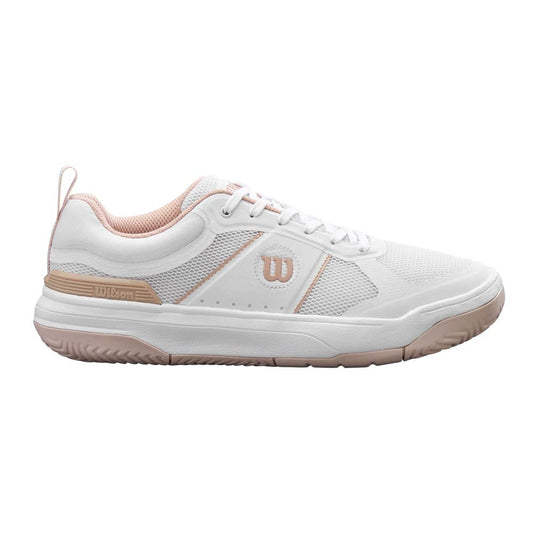 Wilson Pickle Pro White/White/Cameo Rose  Pickleball Shoe | Pickleball Sports Value