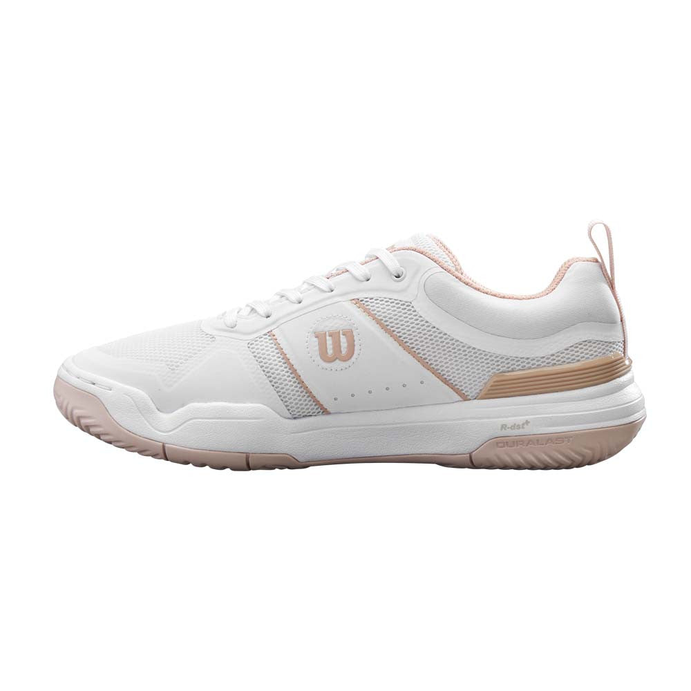 Wilson Pickle Pro White/White/Cameo Rose  Pickleball Shoe | Pickleball Sports Value