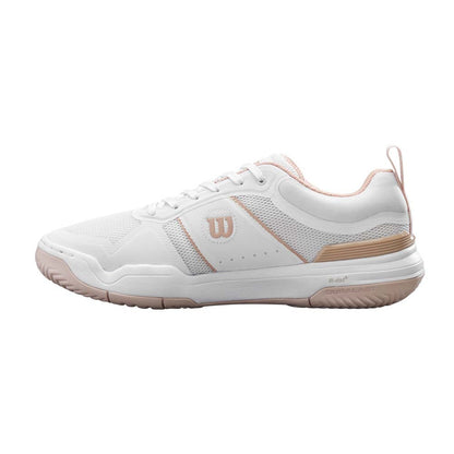 Wilson Pickle Pro White/White/Cameo Rose  Pickleball Shoe | Pickleball Sports Value