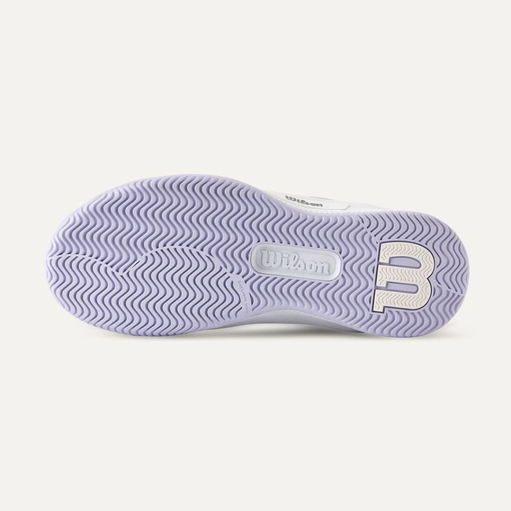 Wilson Intrigue Pro Court   White/Lavender Blue/Silver Shoe | Pickleball Sports Quality