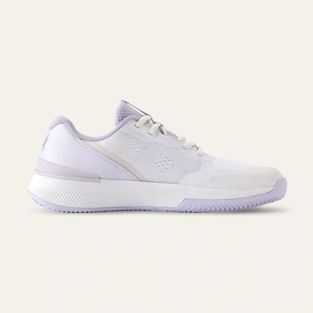 Wilson Intrigue Pro Court   White/Lavender Blue/Silver Shoe | Pickleball Sports Quality