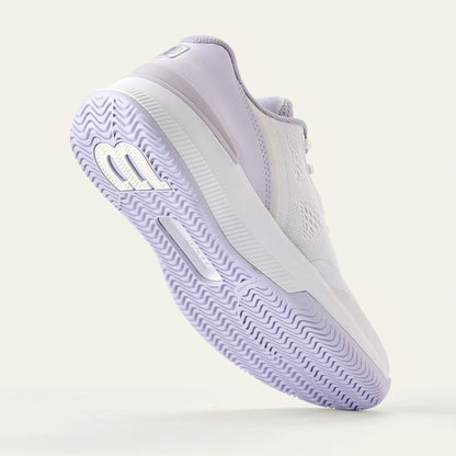 Wilson Intrigue Pro Court   White/Lavender Blue/Silver Shoe | Pickleball Sports Quality