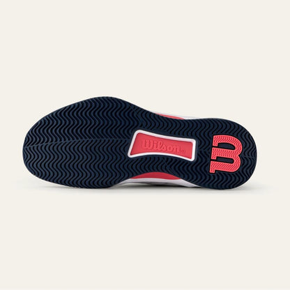 Wilson Intrigue Pro Court White/Navy Blazer/Dubarry  Shoe | Pickleball Sports Trusted