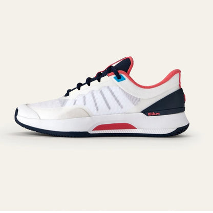 Wilson Intrigue Pro Court White/Navy Blazer/Dubarry  Shoe | Pickleball Sports Trusted