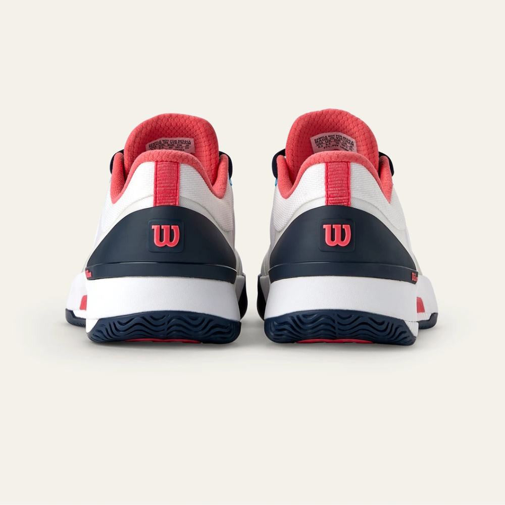 Wilson Intrigue Pro Court White/Navy Blazer/Dubarry  Shoe | Pickleball Sports Trusted