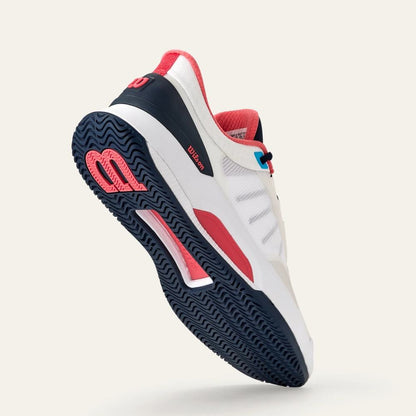 Wilson Intrigue Pro Court White/Navy Blazer/Dubarry  Shoe | Pickleball Sports Trusted