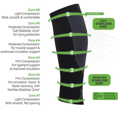 OS1st CS6 Calf Sleeves | Pickleball Sports Customer Favorite