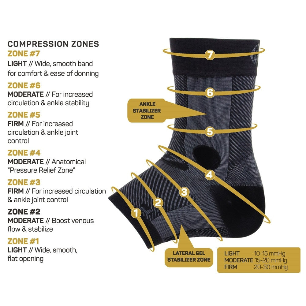 OS1st AF7 Ankle Bracing Sleeve | Pickleball Sports Great Value