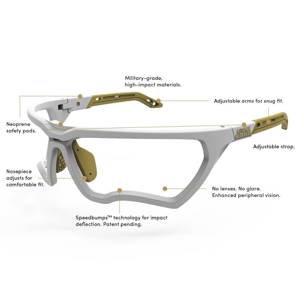 Kitchen Blockers Pickleball Protective Eyewear | Pickleball Sports Quality