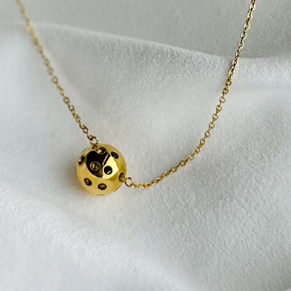 The Dainty Dinker The Volley Pickleball Necklace | Pickleball Sports Everyday