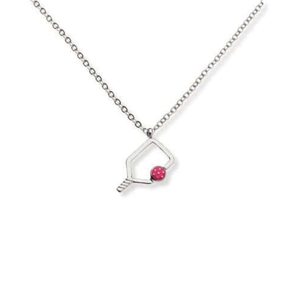 Born to Rally Color Pop Pickleball Necklace | Pickleball Sports Great Value