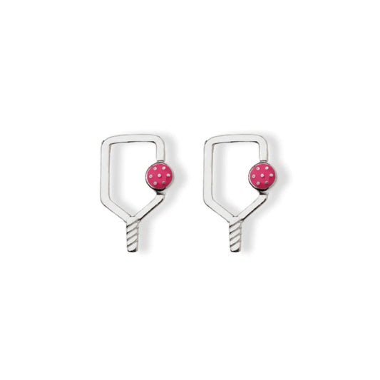 Born to Rally Color Pop Pickleball Paddle Stud Earrings | Pickleball Sports Latest