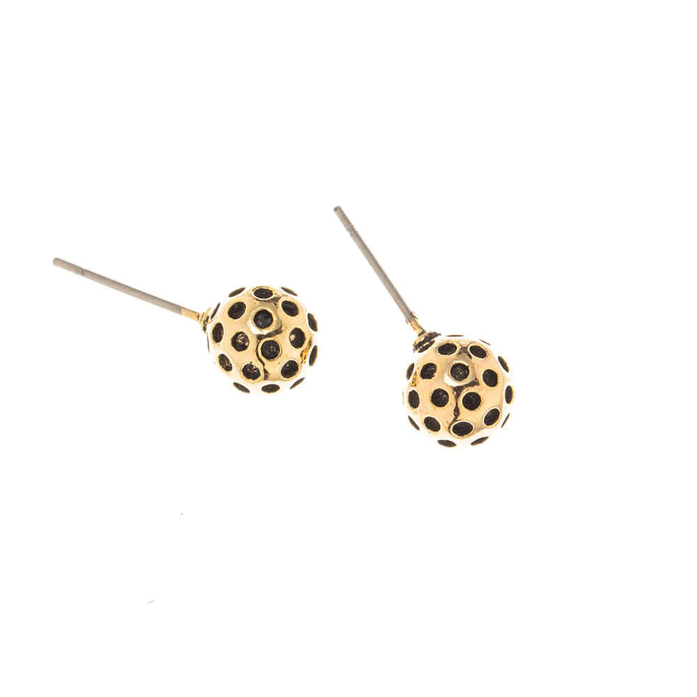 Born to Rally Pickleball Stud Earrings | Pickleball Sports Essential