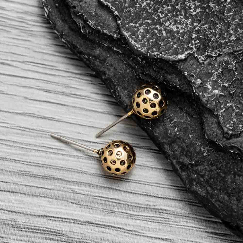 Born to Rally Pickleball Stud Earrings | Pickleball Sports Essential