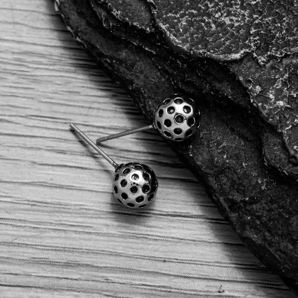 Born to Rally Pickleball Stud Earrings | Pickleball Sports Essential