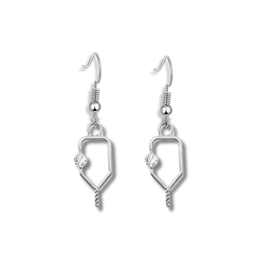 Born to Rally Pickleball Dangle Earrings | Pickleball Sports Great Value