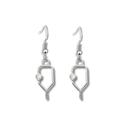 Born to Rally Pickleball Dangle Earrings | Pickleball Sports Great Value