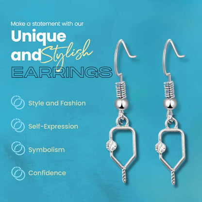 Born to Rally Pickleball Dangle Earrings | Pickleball Sports Great Value