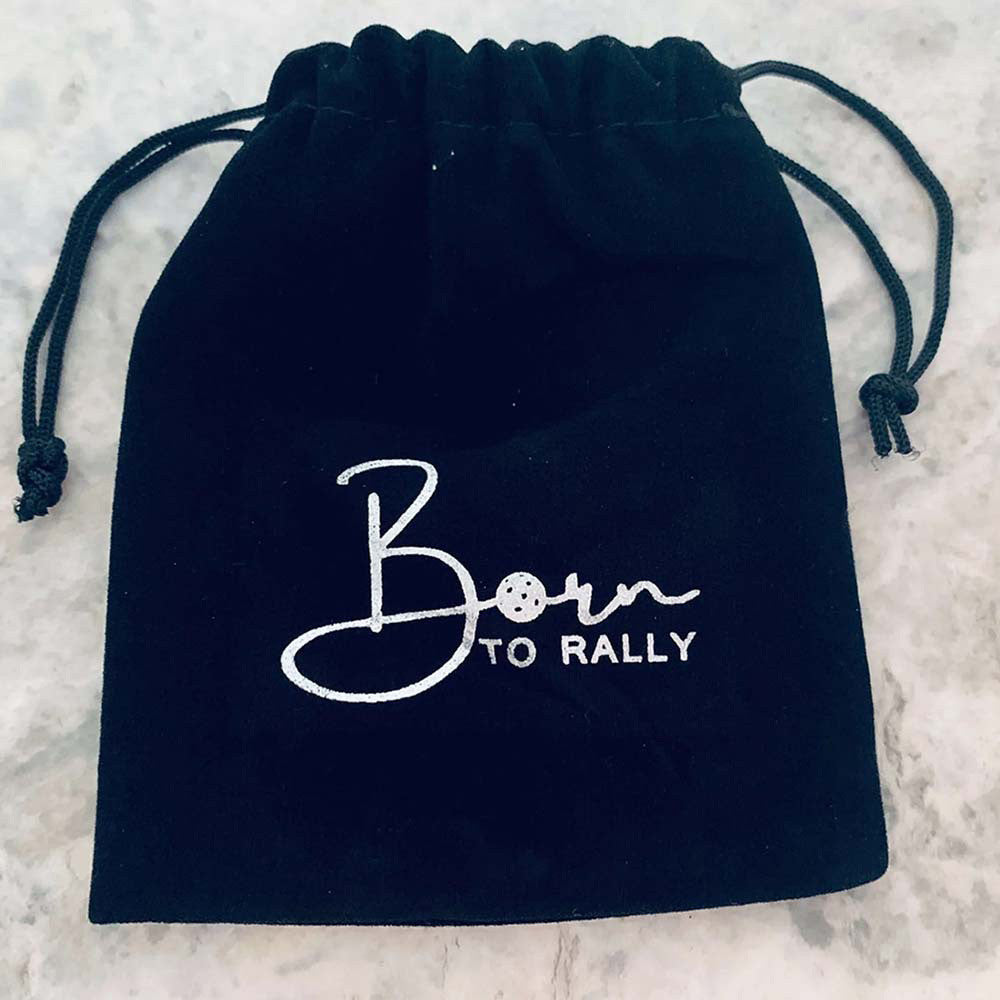 Born to Rally Pickleball Dangle Earrings | Pickleball Sports Great Value