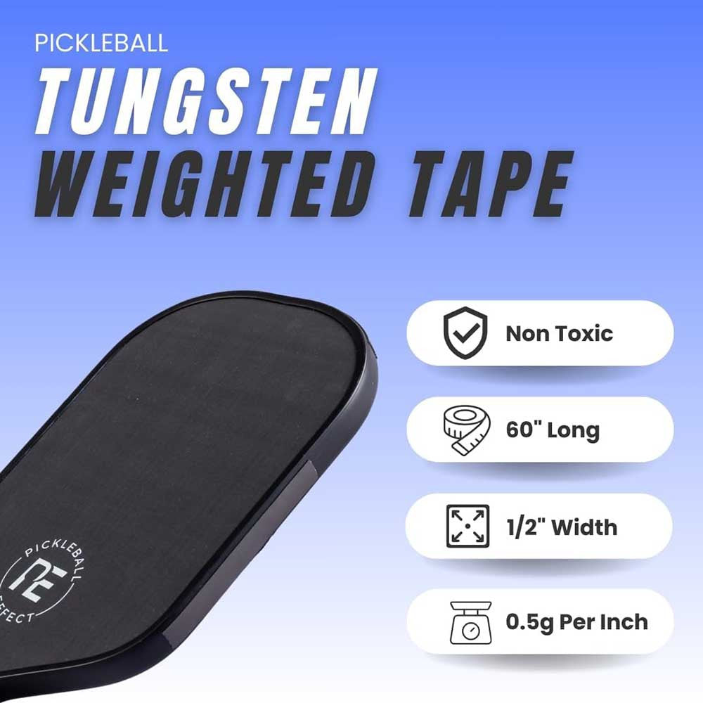 Pickleball Effect Tungsten Weighted Tape | Pickleball Sports Top Pick