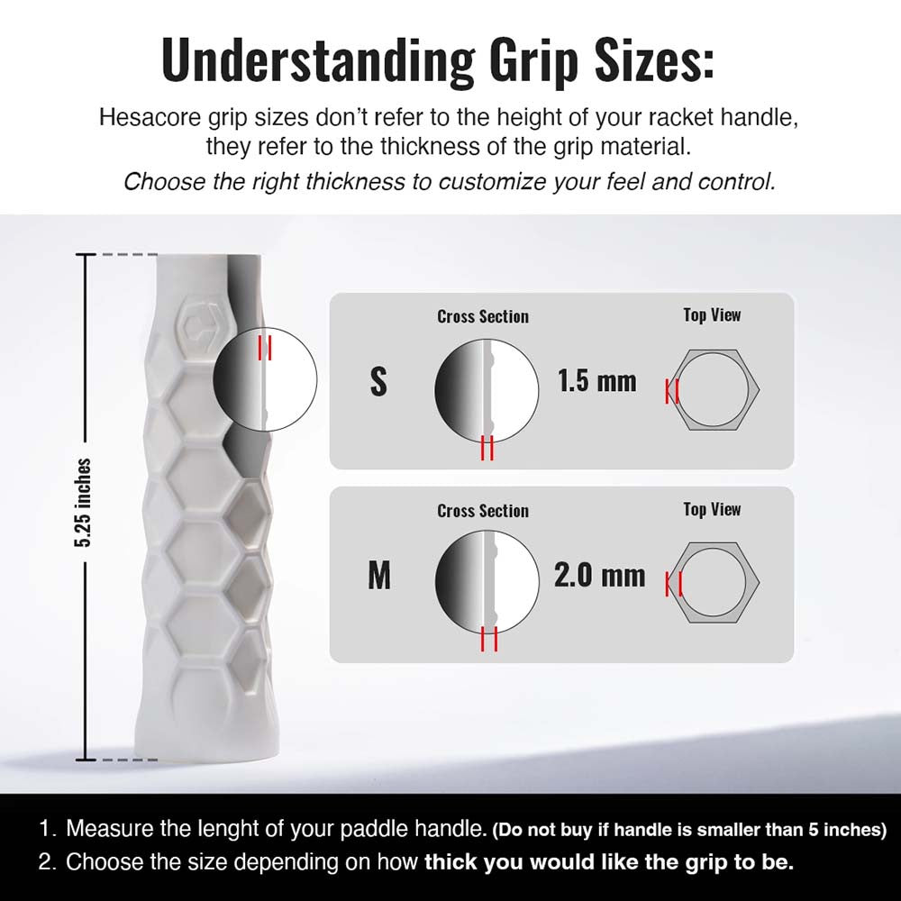Hesacore Pickleball Grip | Pickleball Sports Latest