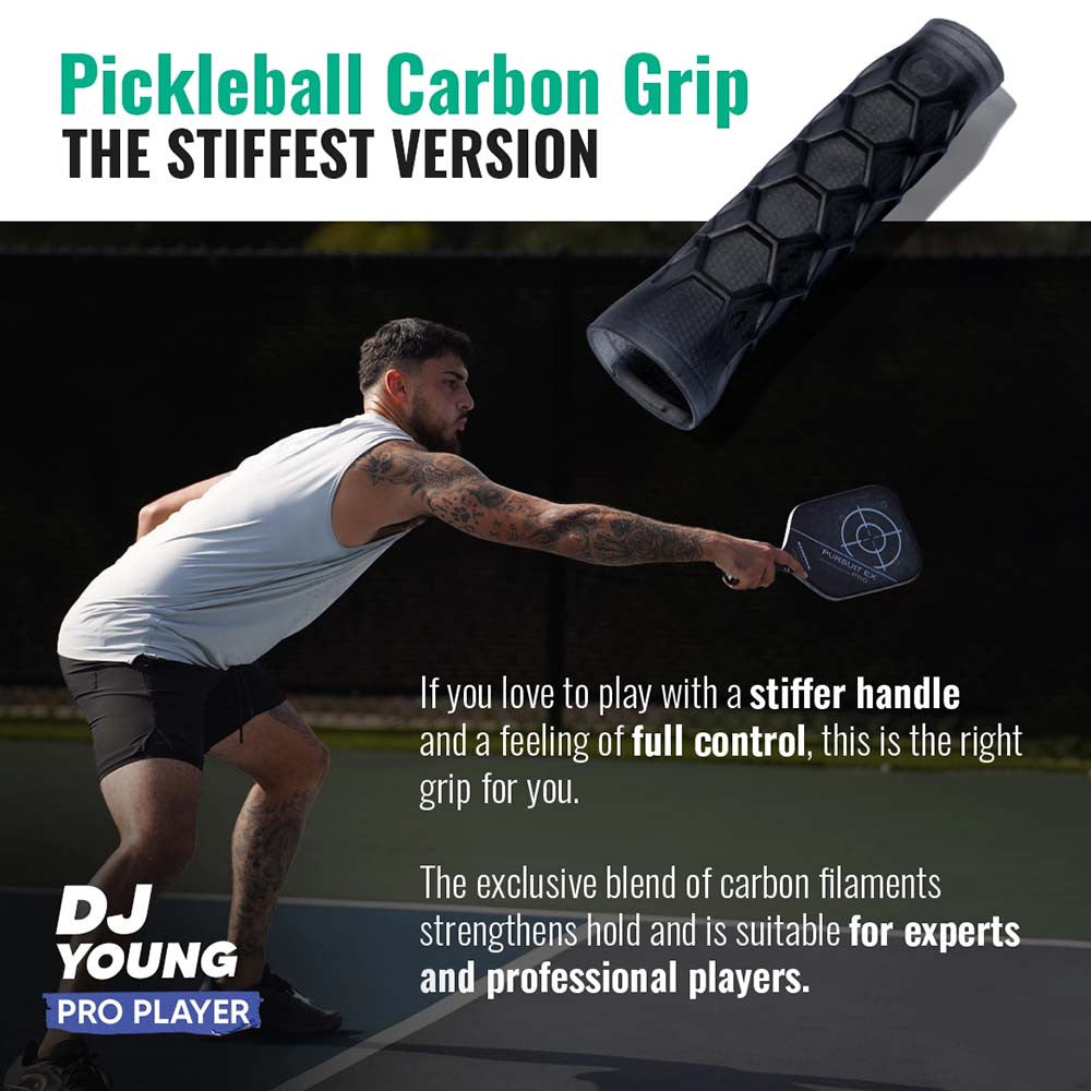 Hesacore Pickleball Carbon Grip | Pickleball Sports Quality
