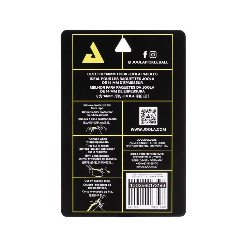 JOOLA Pickleball Pro IV Hyperion Edge Guard Tape | Pickleball Sports Essential