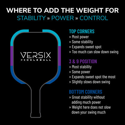 VERSIX® Pickleball Tungsten Tape | Pickleball Sports Top Pick