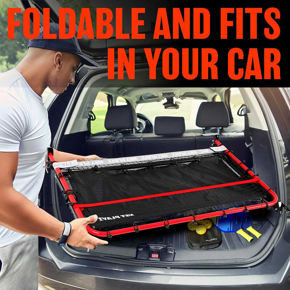 NET PLAYZ 4FT Pickleball Rebounder | Pickleball Sports Everyday