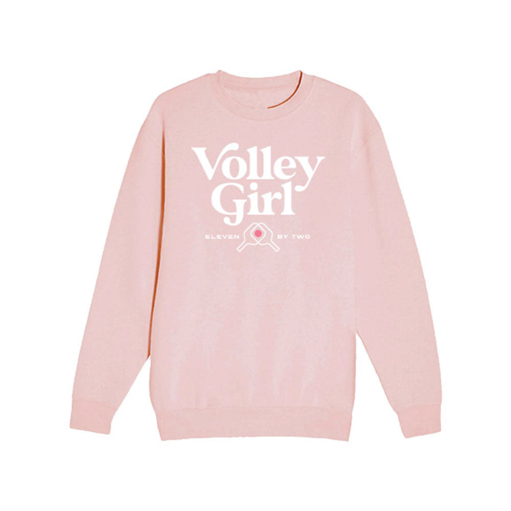 ZER002 Volley Girl Crewneck Sweatshirt - Unisex | Pickleball Sports Quality
