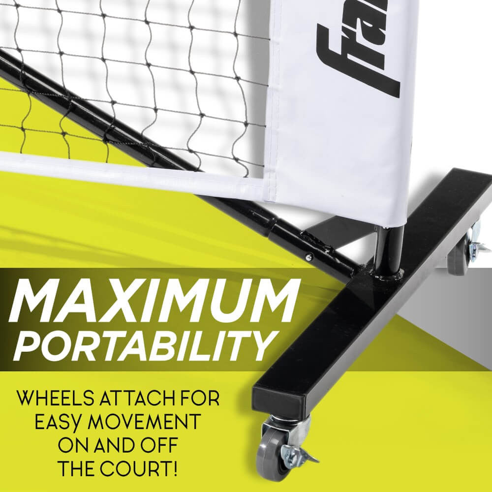 Franklin Portable Pickleball Net System with Wheels | Pickleball Sports Trusted