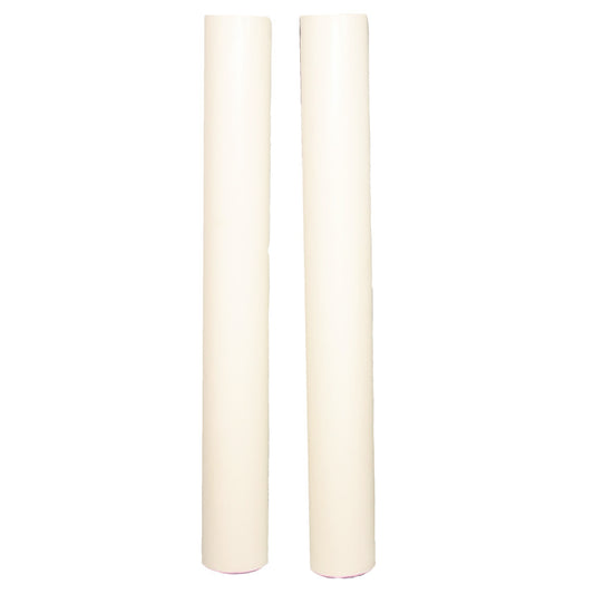 PVC Net Post Sleeves Set of 2 with Caps | Pickleball Sports Latest