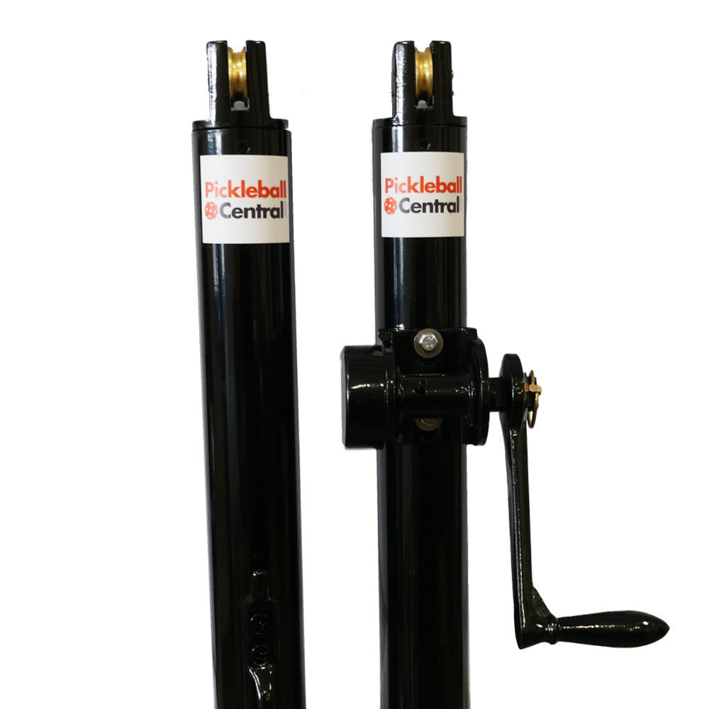 PickleballCentral Heavy-Duty Pickleball Net Posts | Pickleball Sports Quality