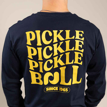 Heritage Pickle Long Sleeve Tee - Unisex Pickleball Shirt | Pickleball Sports Classic