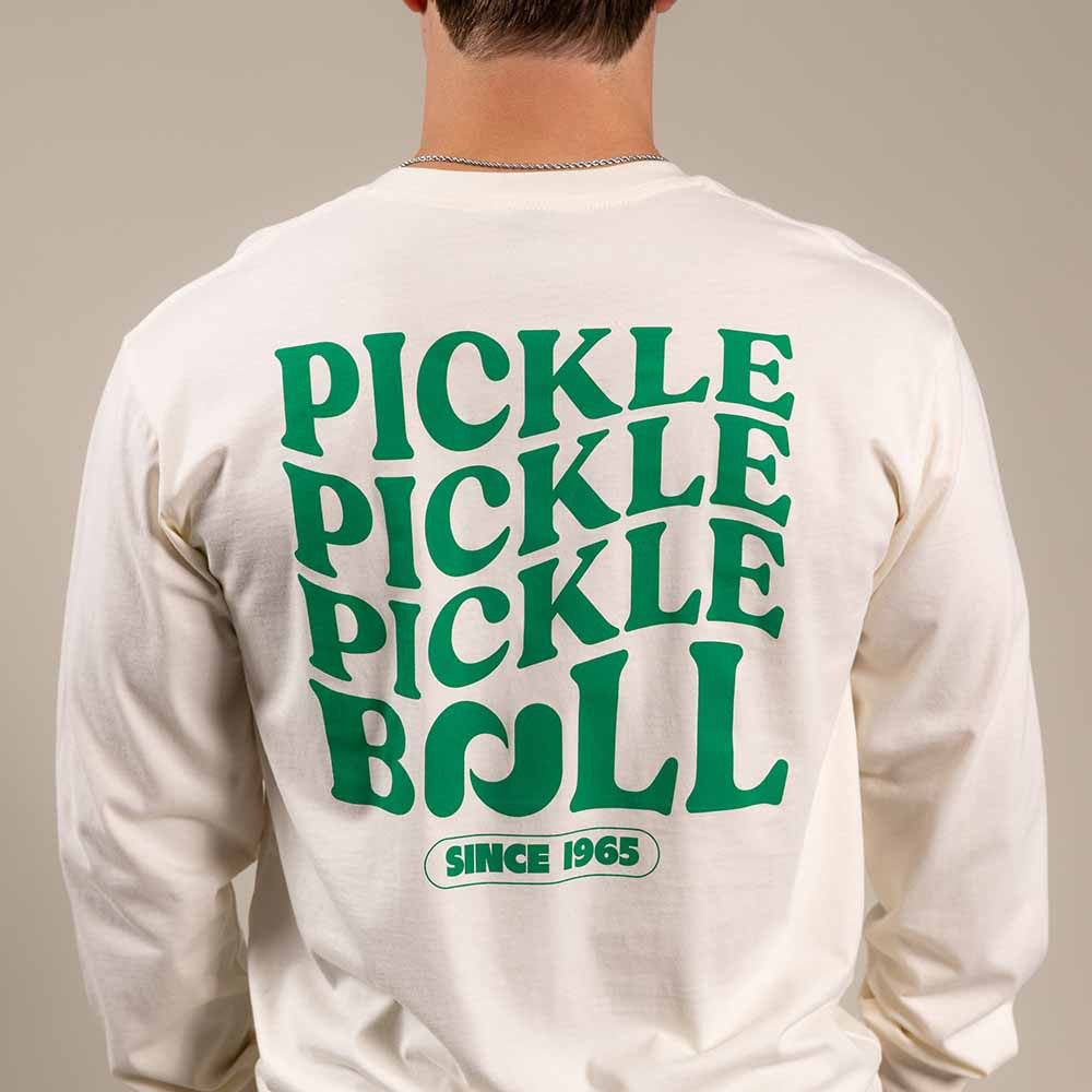 Heritage Pickle Long Sleeve Tee - Unisex Pickleball Shirt | Pickleball Sports Classic