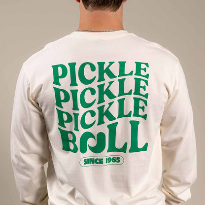 Heritage Pickle Long Sleeve Tee - Unisex Pickleball Shirt | Pickleball Sports Classic