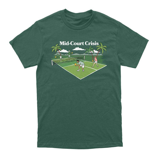 Wallflower Mid Court Crisis T-Shirt - Unisex | Pickleball Sports Top Pick