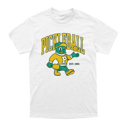 Wallflower Varsity T-Shirt - Unisex | Pickleball Sports Essential